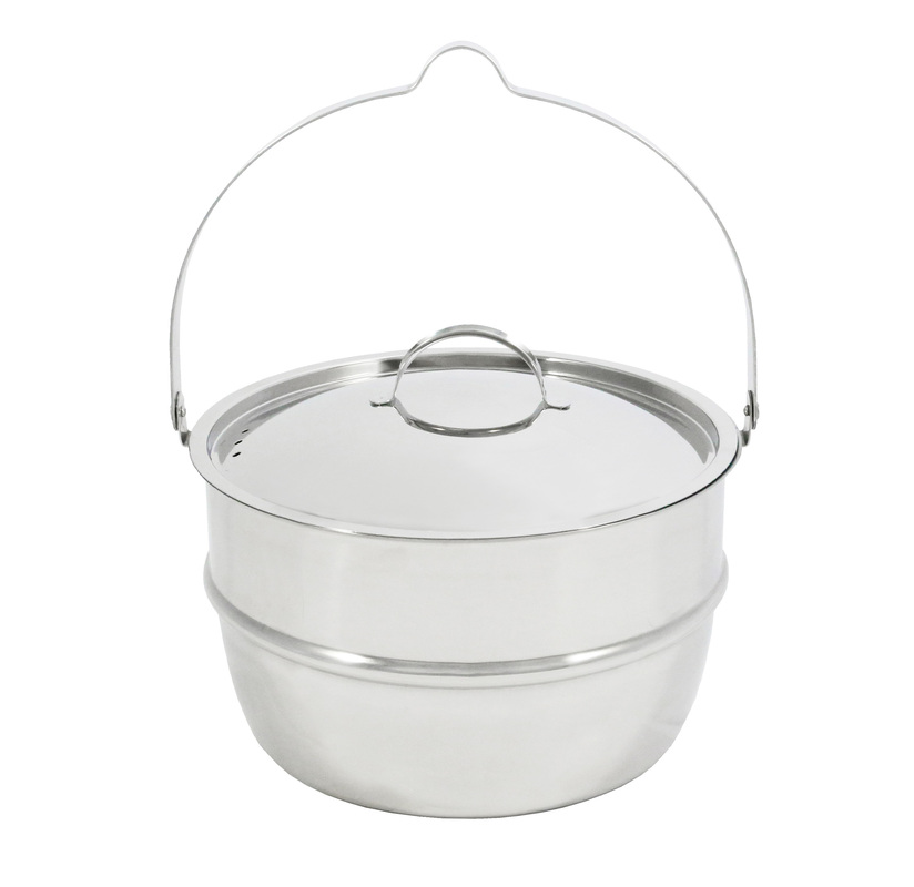 Kastrull med lock, 2,3 liter Rostfritt