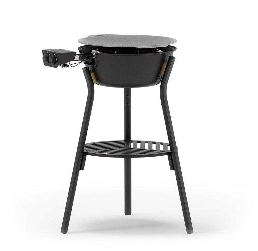 Stekhällsset gasol LL Svart 48 cm