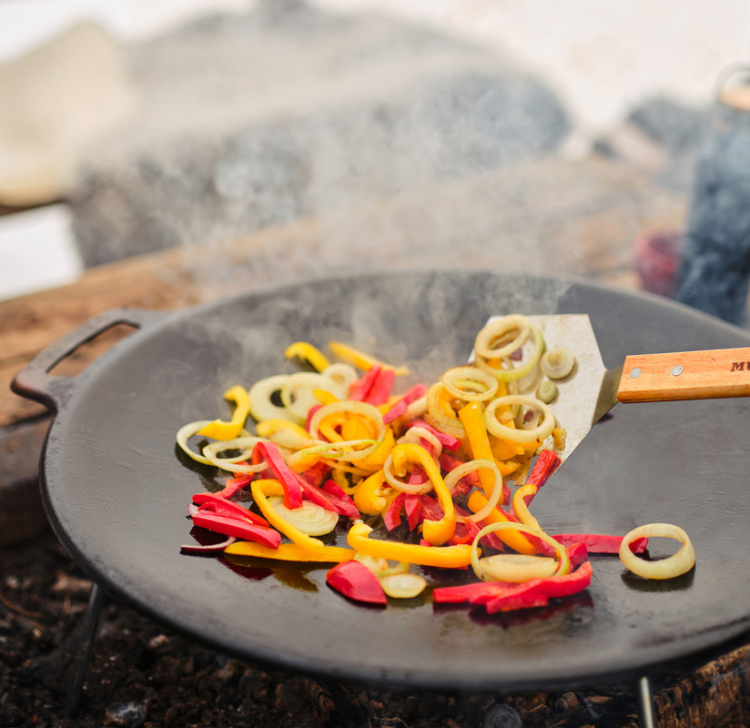 Stekhäll utan ben Varmvalsat stål 38 cm