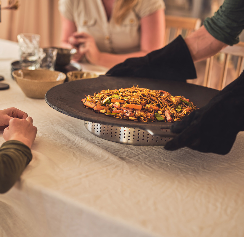 Stekhäll utan ben Varmvalsat stål 48 cm