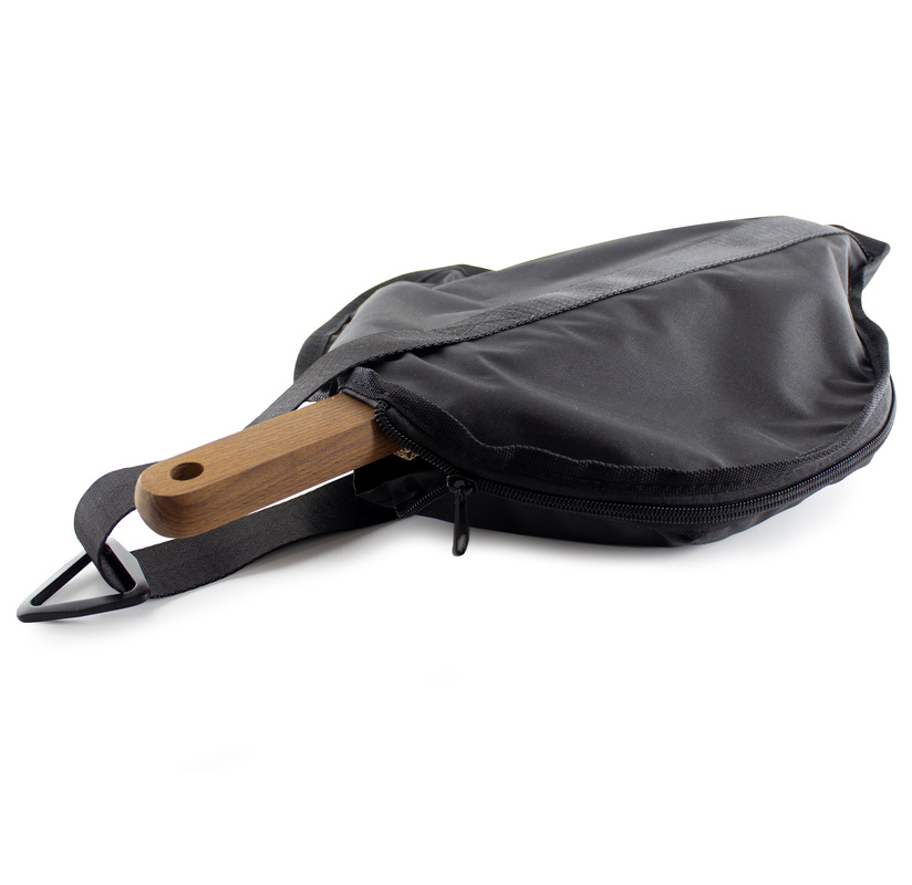 Jägarstekpanna, hopfällbar Kolstål 42 cm