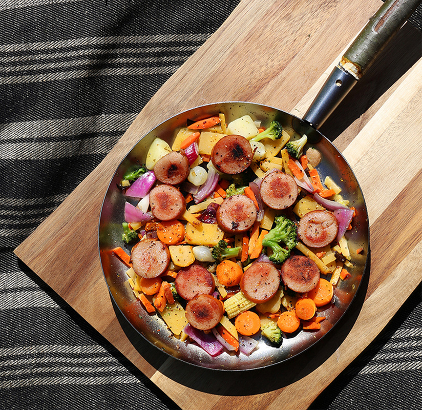 Jägarstekpanna, utan handtag Varmvalsat stål