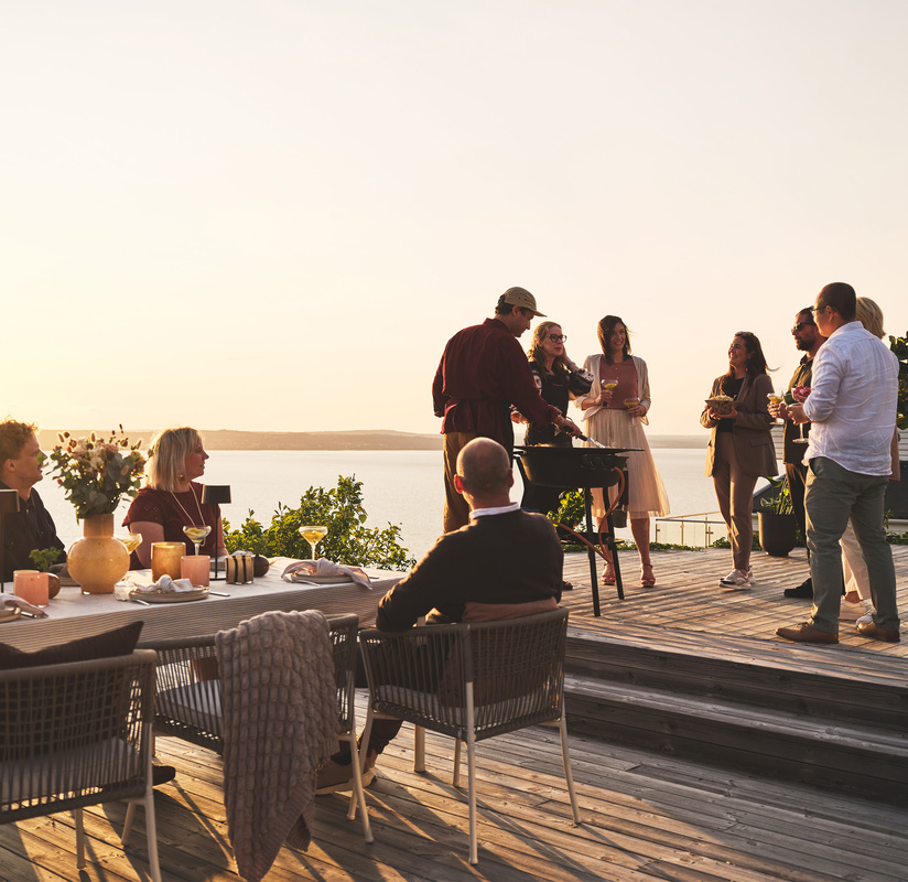 Stekhällsset gasol LL Svart 78 cm