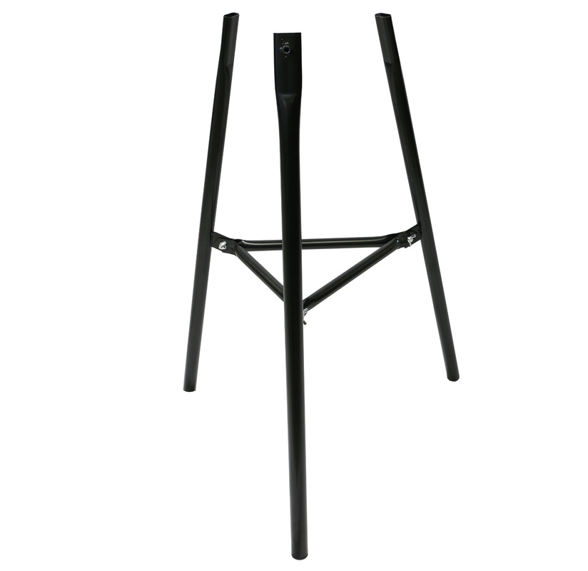 Långa ben för stekhällsset Pro Svart