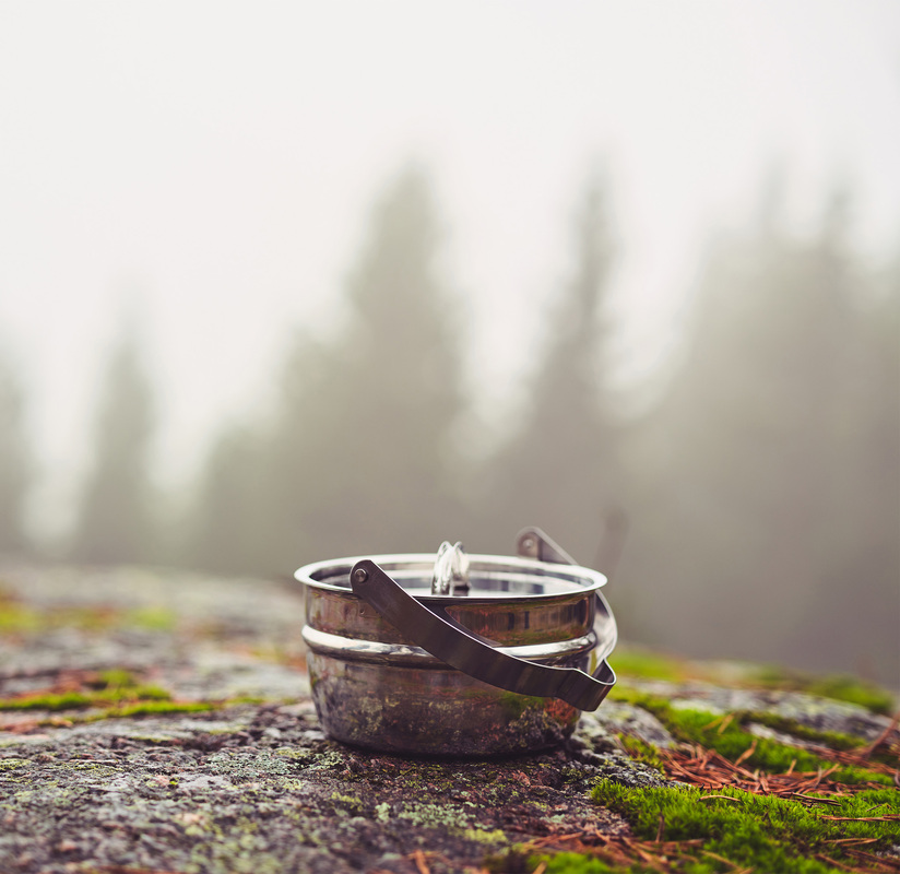 Kastrull med lock, 2,3 liter Rostfritt