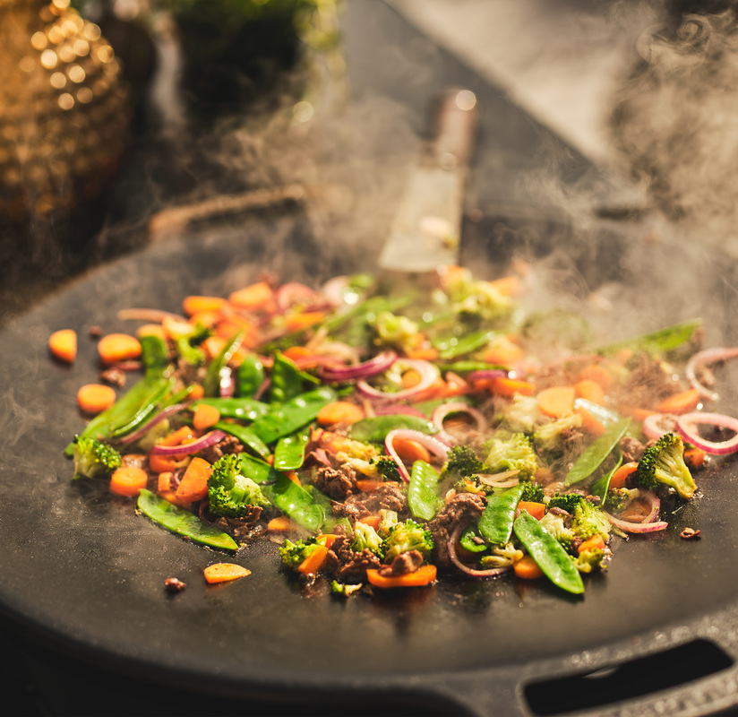 Stekhäll utan ben Varmvalsat stål 58 cm