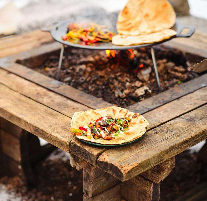 Stekhäll utan ben Varmvalsat stål 38 cm