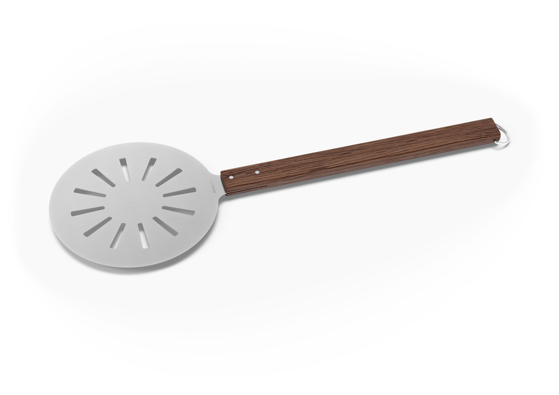 Pizzavändare Rostfritt/ask