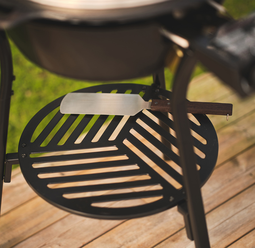 Stekspade lång Rostfritt/ask