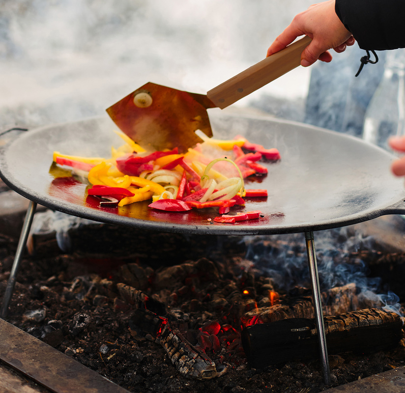 Stekhäll utan ben Varmvalsat stål 38 cm