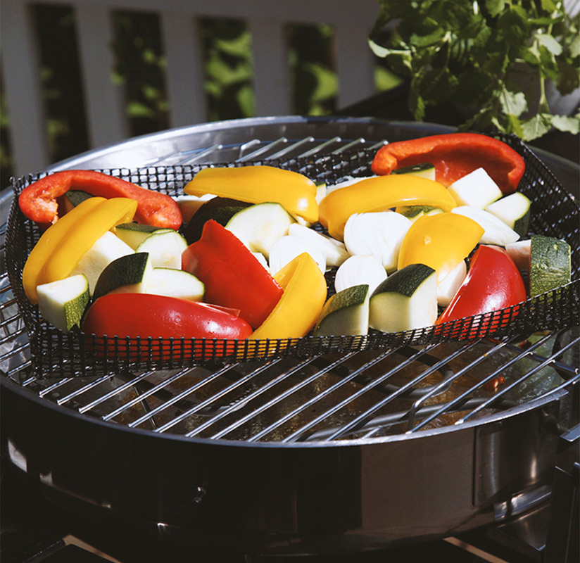 Grill- och rökkorg 20x32 cm