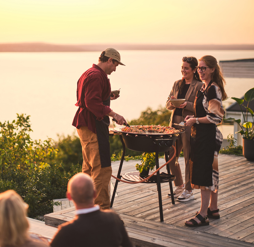Stekhällsset gasol LL Svart 78 cm